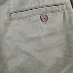 Tna Olive Green Cotton Blend Zip Fly Pocket Pleated Shorts Women's Size 4 FLAWED Photo 4