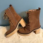 Free People Dylan Women’s Lace Up Suede Boots Photo 5
