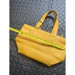 Coach Vintage  SOHO Waverly Buckle Bag Leather 4133 Yellow Chamois Hand Bag Photo 12
