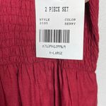Vintage Country Wear Casuals 2 Piece Dress Set nwt‎ Red Size XL Photo 6