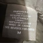 Jou Jou Women's Faux Suede Moto Jacket w/Quilted Shoulders Size Medium Like New Brown Photo 9