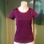 Lululemon  Run For Days Short Sleeve Regal Plum sz6 Photo 3