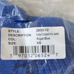 SER.O.YA Evelyn Cropped Knit Jacket in Royal Blue size XS Photo 2
