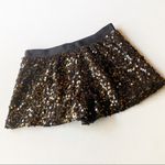 Authentic Icon AI Sequin Shorts Gold Photo 3