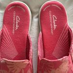 Clarks Women's Breeze Shore Mule, Coral Floral Canvas, Size 9.5, NWT Pink Photo 6