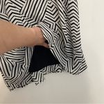 NEW NWT REBEL WILSON x ANGELS Plus Size Cross Strap Tank White Black Geo Striped Photo 10