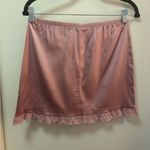 Anthropologie NWT  Sheer Ruffle Mini Skirt Photo 5
