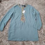 Mixit Sagebrush Sequined Starburst Tunic Top Brand New With Tags Photo 0