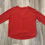 Green Envelope LA Womens Green Envelope Orange Tie Blouse - S Photo 4