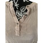 Honey Punch Long Sleeve Shirt Quarter Button Photo 4