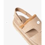 UGG  Fluff Yeah Slide Sandal Tan Suede Women's Size 8 Platform Photo 9