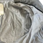 Anthropologie  Womens Small Hei Hei Asymmetrical Vegan Suede Gray Moto Jacket Photo 3