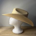 Atwood Hereford Western Cowboy Hat Mexican Palm Leaf Rodeo Ranch Wear Boho 4" Tan Photo 1