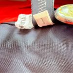 Vintage sema red leather button front long blazer jacket and skirt suit 40 / 8 Photo 6