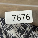 Banana Republic  Dress L Black White Abstract Print Preppy Office Business Party Photo 8