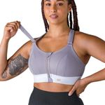 NEW Shefit Lavender Victorious Ultimate Sports Bra size 4 Luxe Purple Photo 3