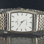 Perucci Superior Super Slim Watch Silver Tone Whit Photo 2