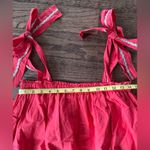 Devotion Twins Raizel Tiered Strappy Bow Mini Dress Red Greek S M L Tropical Size M Photo 4