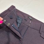 Loft  Marisa Trouser Dark Berry Melange Wide Leg Pants Size 4 Photo 13