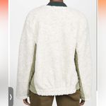 Free People  Women's Rivington Sherpa Jacket, Desert Combo, Green, Medium Photo 5