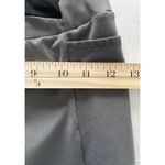 Gymshark  Gray Black Colorblock Asymmetrical Leggings Side Pockets Stretch Sz XS Photo 4