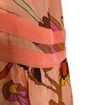 Celia B Orchid Midi Dress In Peach Size S Photo 9