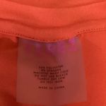 Terez  Orange Crew Neck Sleeveless Pullover Activewear Muscle Shirt Tank Top Sz S Photo 2