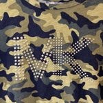 Michael Kors Michael  Women's Camouflage T-Shirt Size XS Photo 2