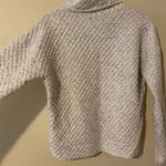 Apana  Textured Cream Cowl Neck Sweater Photo 6