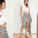 JBQ Just Bee Queen Sol Bandeau Top in White Size Large Photo 2