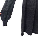 Marc by Marc Jacobs  Glitter Open Back Sweater Dress‎ Black Small Photo 2