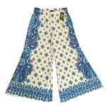 Vince Camuto  Blue and White Wide Leg Pants Photo 1