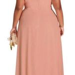 Birdy Grey  Pink Bridesmaid Dress Spence Convertible Rose Chiffon Prom Small Photo 1
