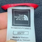 The North Face TKA100 Women's XS Fleece Full Zip Jacket Thumb Holes Black Hooded Photo 3