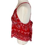 #139 NO BOUNDARIES Bandana Tank Top Red Size 2X Photo 3