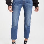 EDWIN Jamie Boyfriend Cropped Jean Relaxed‎ Fit Low Rise Medium Wash Size 26 New Blue Photo 0