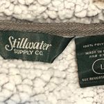 Stillwater Supply Co. Gray Teddy Fleece Quarter Photo 4