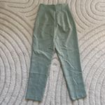 ZARA High Waist Sage Green Trousers Size Small - NWT Photo 3