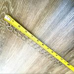 Silver tone chain link necklace Photo 3