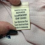 Pink Plus Size Blouse Navy Bows Cap Sleeves 2X Coquette Lightweight Baby Shower Photo 5