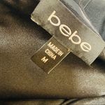 Bebe Strapless Bubble Hem Black/Blue Party Dress Size Medium Photo 8