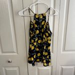 Pink Rose lemon graphic print tank top size medium Photo 3