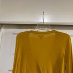 Elle  Mustard Yellow Women's Cardigan Size Small Photo 8