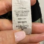 Kaileigh Kaleigh Black Floral Quarter Length Sleeve Blouse Sz M Photo 5