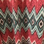 Women's Geometric Print Sleeveless Camisole Dress Size Unknown Pink Photo 8
