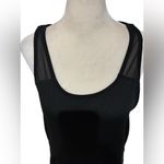 Danskin  Women's Black Mesh Tank Top Size Medium Photo 4