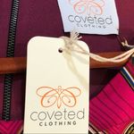 Coveted Clothing New With Tags Lined Chevron/Tribal Print Dress Photo 9