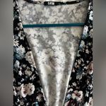 Floral Long Sleeve jumpsuit with Deep V Photo 1