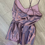 Windsor  Lustrous Lavender Satin Dress Photo 1
