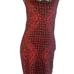 Rock & Republic NWT Baroque Deluxe Bodycon Glittery Abstract Tank Dress Sz Large Photo 0
